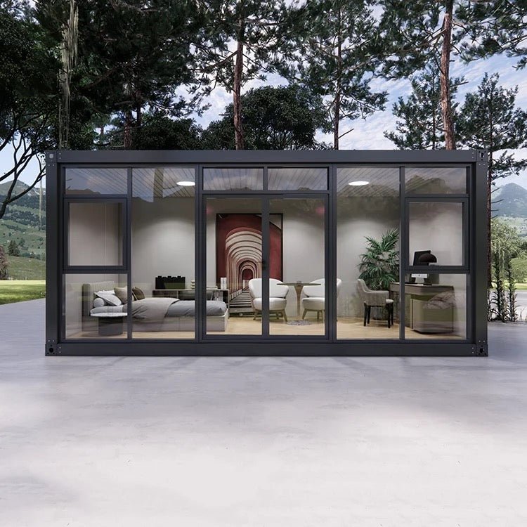 Maison conteneur compacte de 18m2 pour un habitat moderne maison conteneur réunion MultiStore
